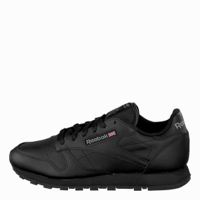 Classic Leather W Black Lightweight Supportive Footwear