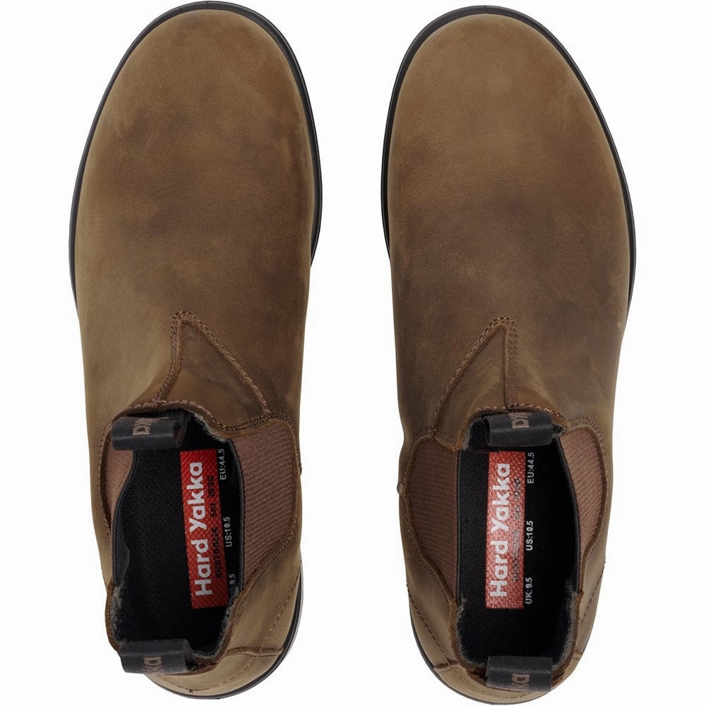 Slip Resistant Hard Yakka Brunswick Nubuck Boots