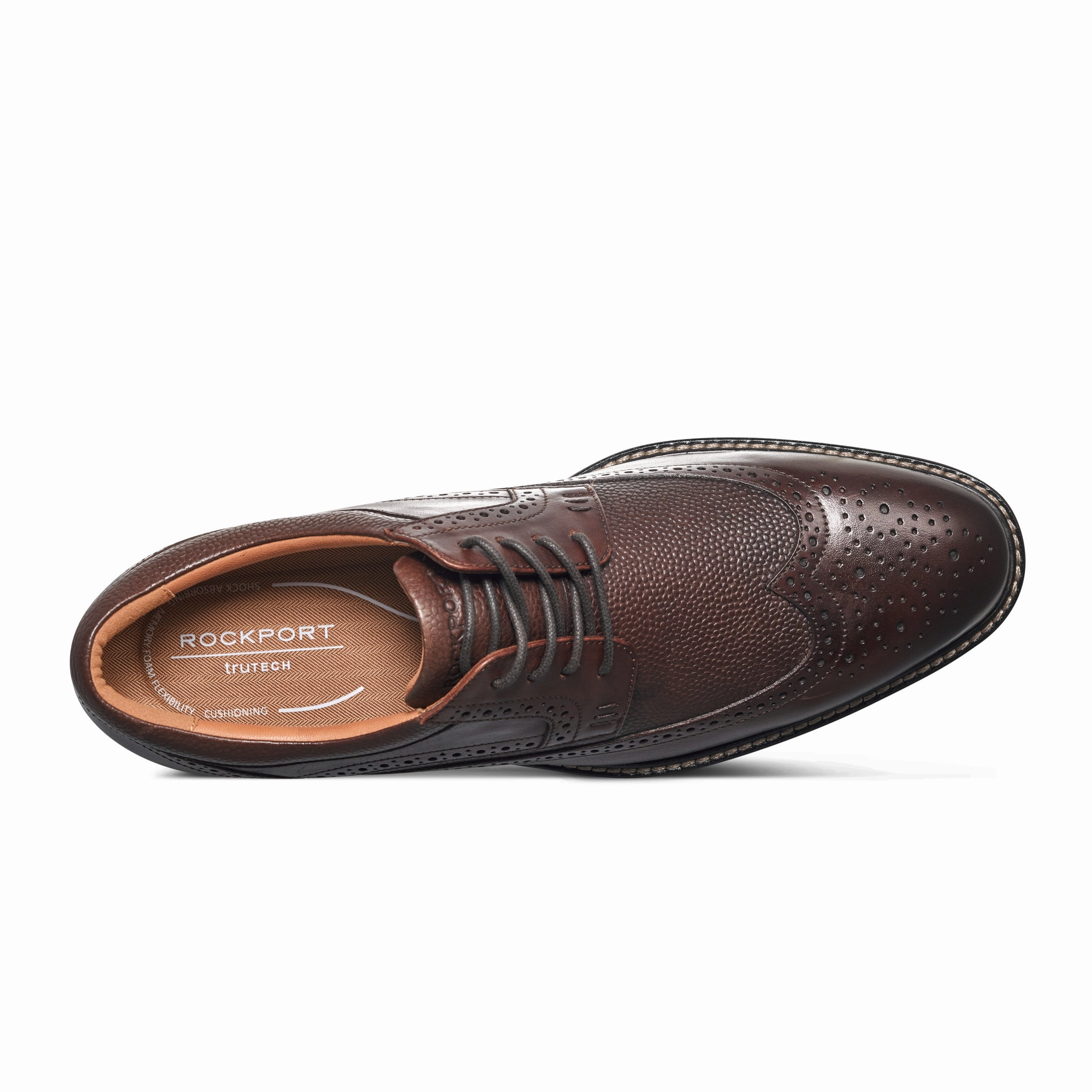 Odor Resistant Comfort Technology Men'S Fallo Dress Lace-Up Almond Toe Oxfords