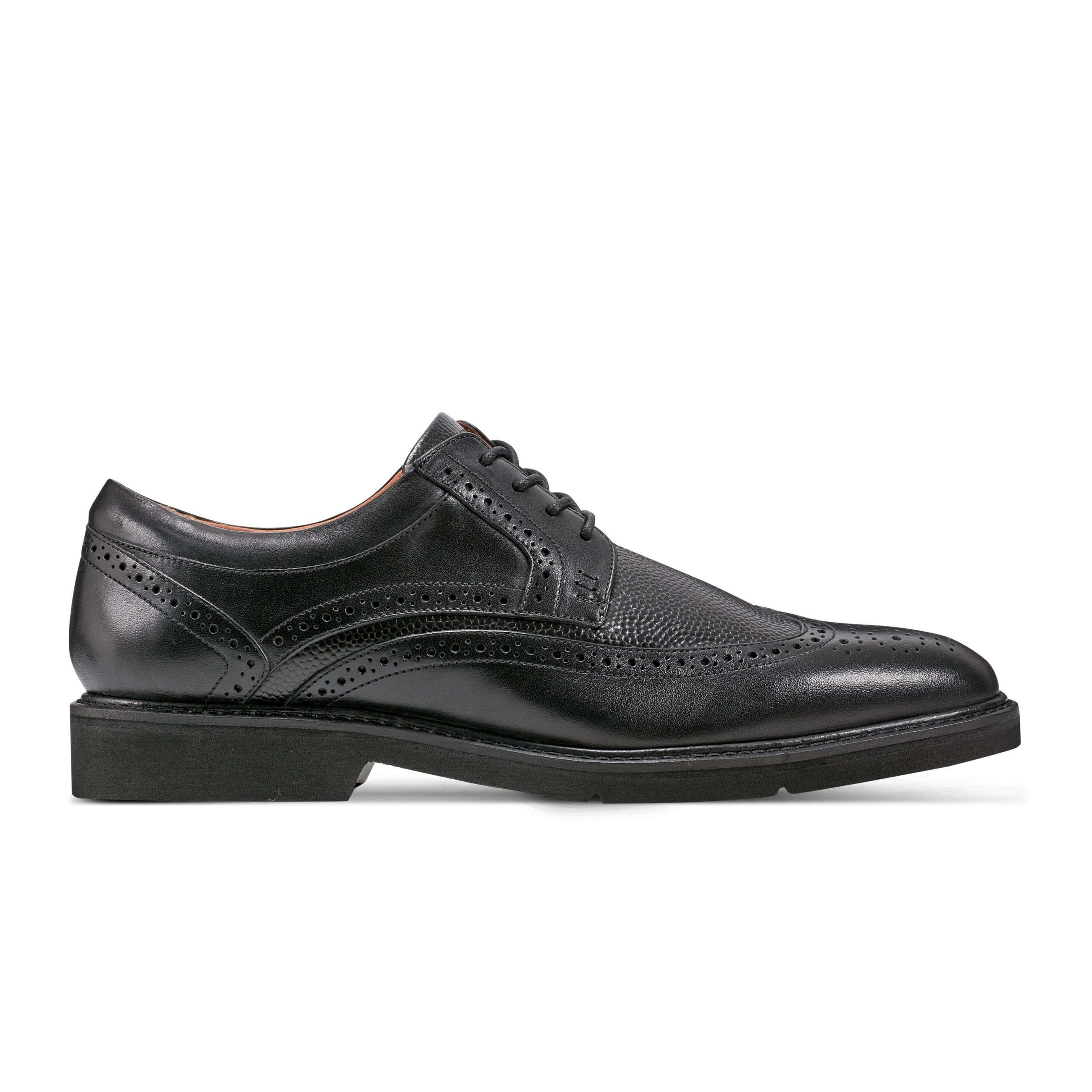 Memory Foam Comfort Sole Men'S Fallo Dress Lace-Up Almond Toe Oxfords