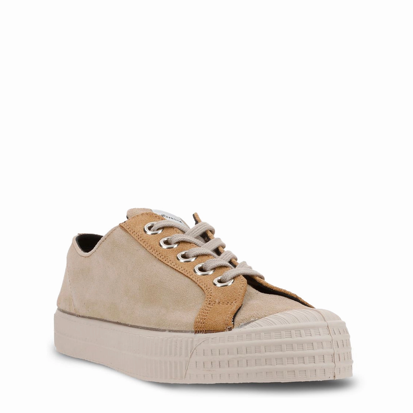 Walking Shoes Novesta Star Master Suede Trainer Beige