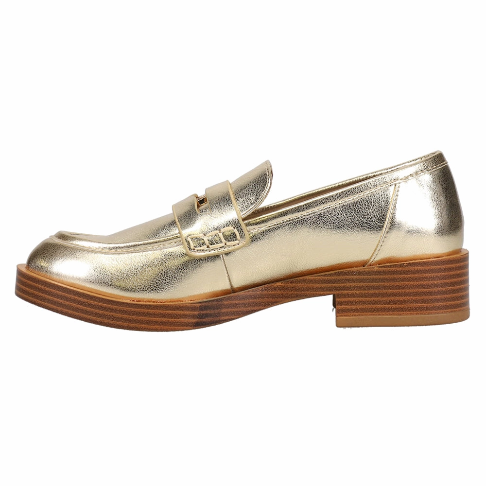 Everyday Sneakers Porter Metallic Penny Slip On Loafers