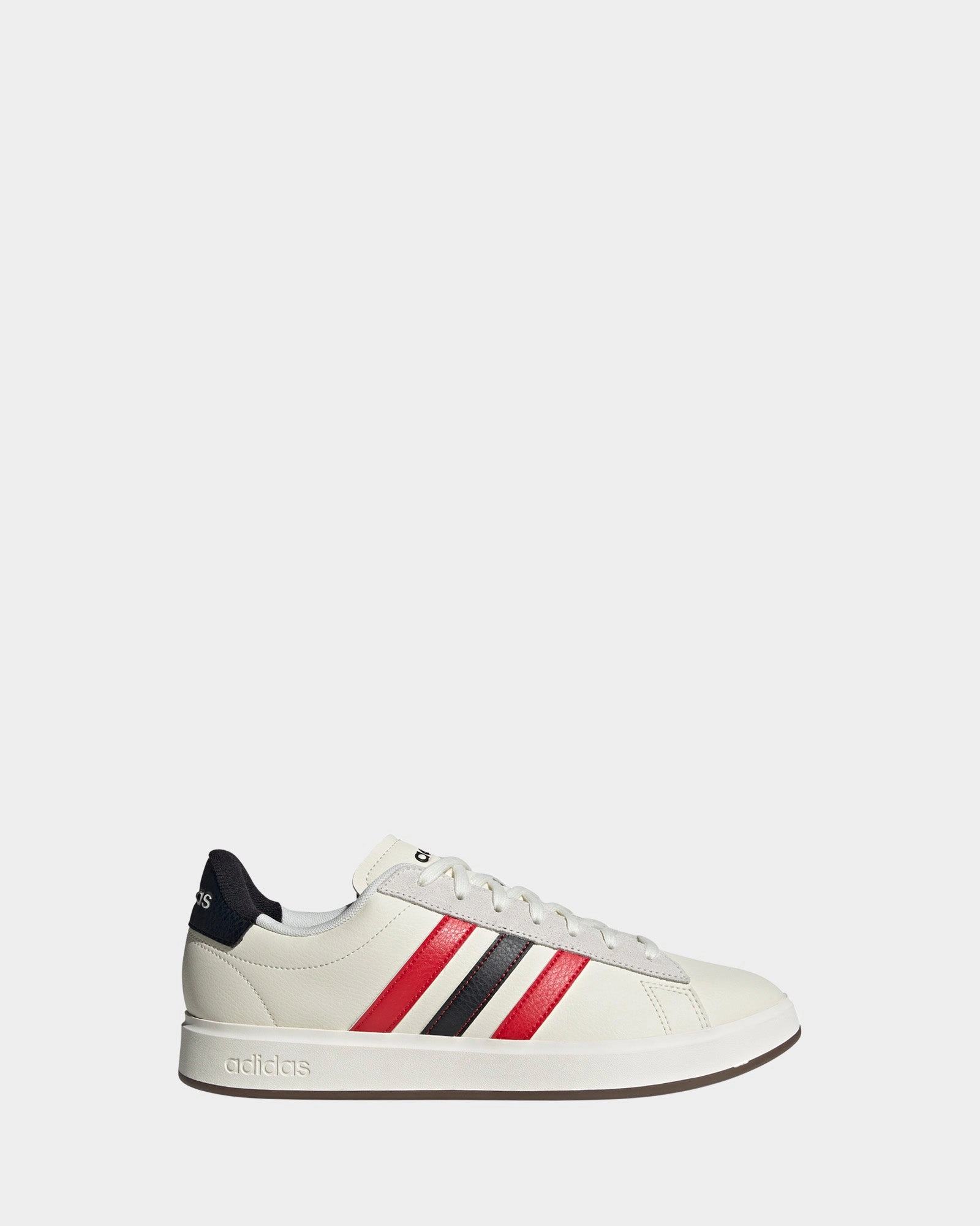 Wide Fit Grand Court 2.0 M Off White/Red