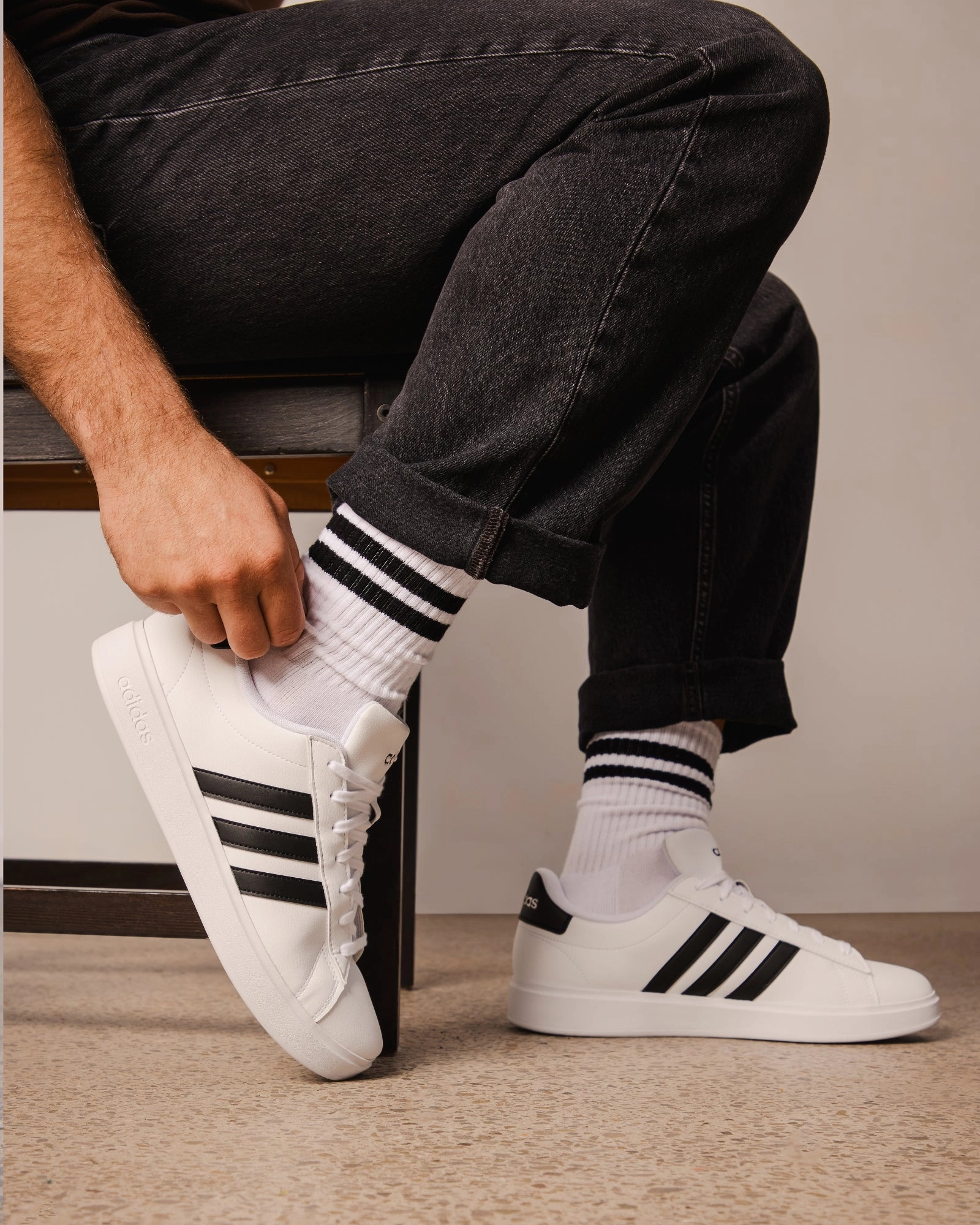 Classic Footwear Quick Dry Grand Court 2.0 M White/Black