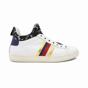 Gucci 'Ace' High-Top Sneakers - Women'S 37 Casual Footwear