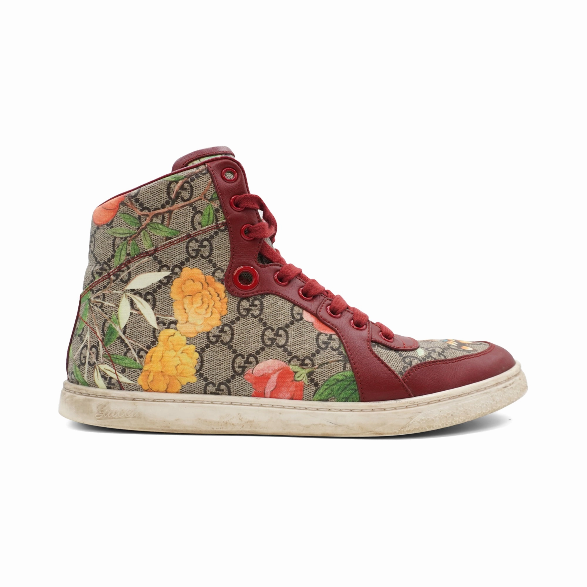 Gucci 'Tian' High-Top Sneakers - Women'S 39.5 Cloud Comfort Smart Casual Footwear
