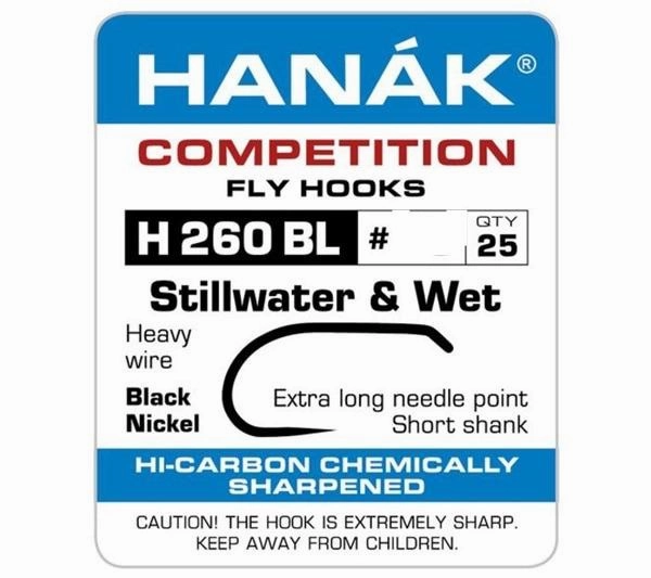Hanak 260 Wet Fly Hook 25 Pack