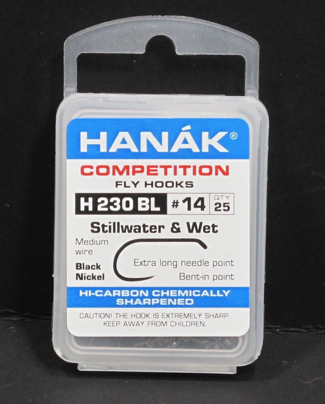 Hanak Hooks Model 230 BL Wet Fly 25 Pack