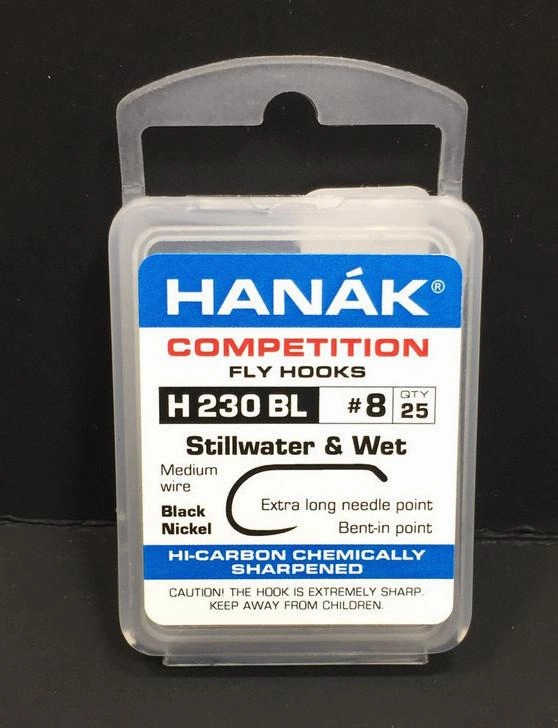 Hanak Hooks Model 230 BL Wet Fly 25 Pack