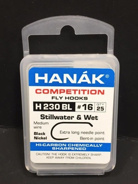 Hanak Hooks Model 230 BL Wet Fly 25 Pack