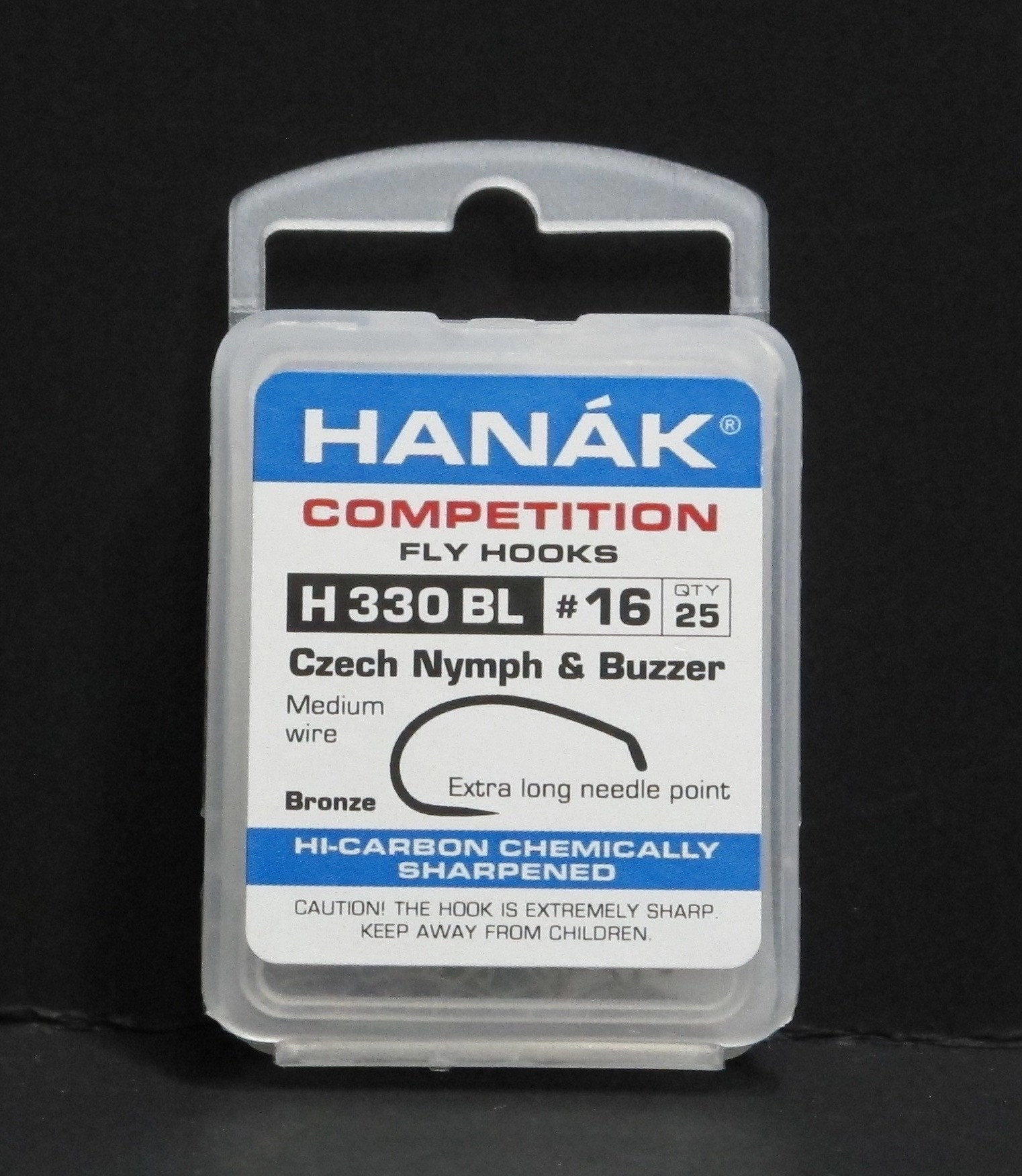 Hanak Hooks Model 330 Czech Nymph 25 Pack
