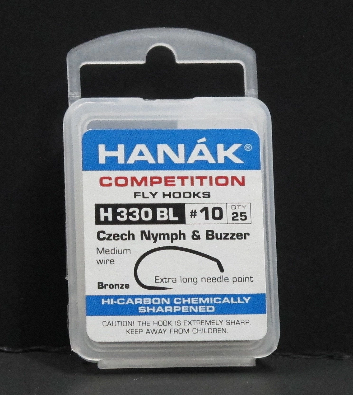 Hanak Hooks Model 330 Czech Nymph 25 Pack