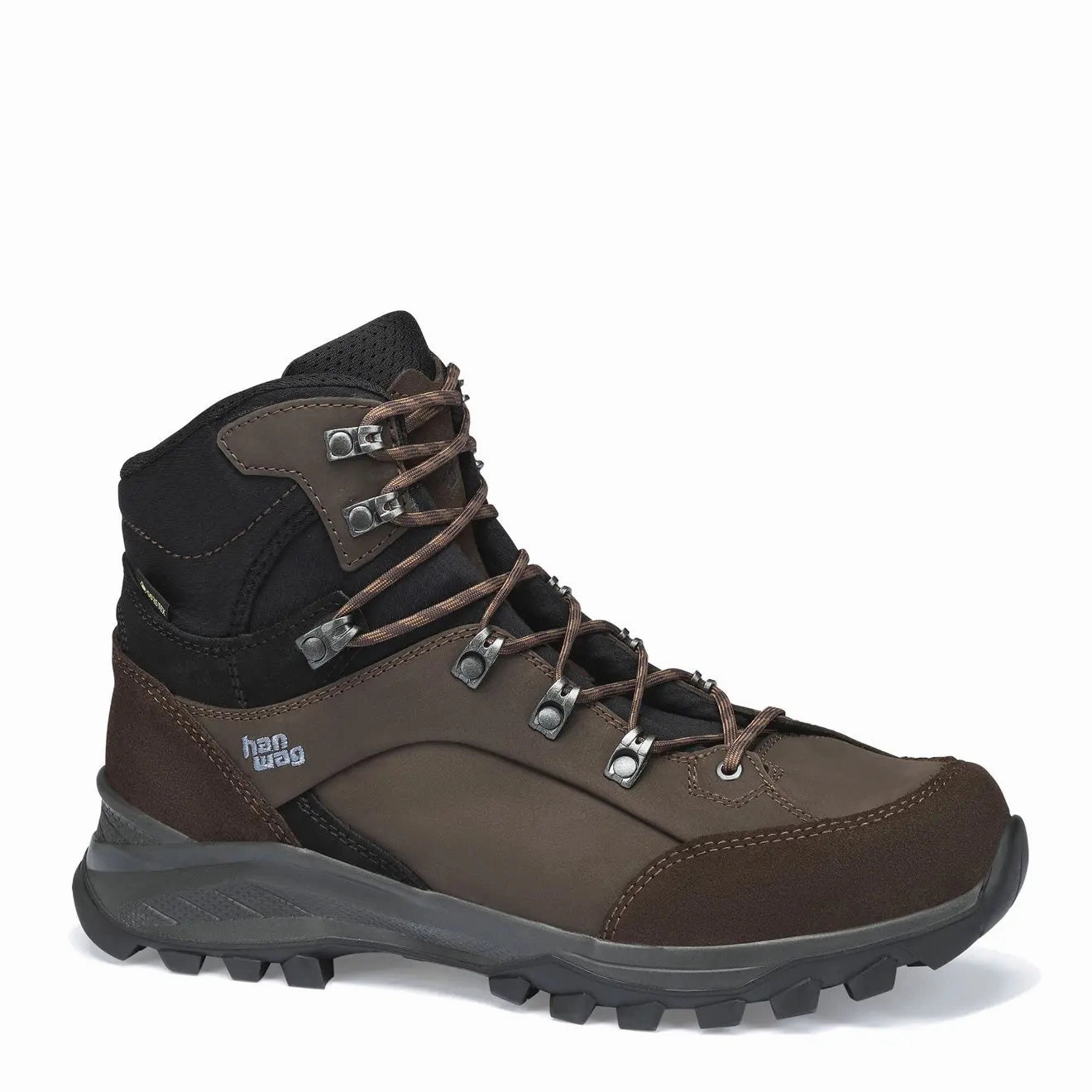 Ergonomic Sole Statement Footwear Hanwag Alta Bunion Ii Gtx Boot Mocca / Black