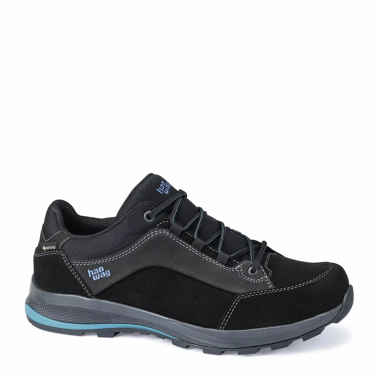 Hanwag Banks Low Bunion Gtx Black / Dusk Orthotic Friendly Minimalist
