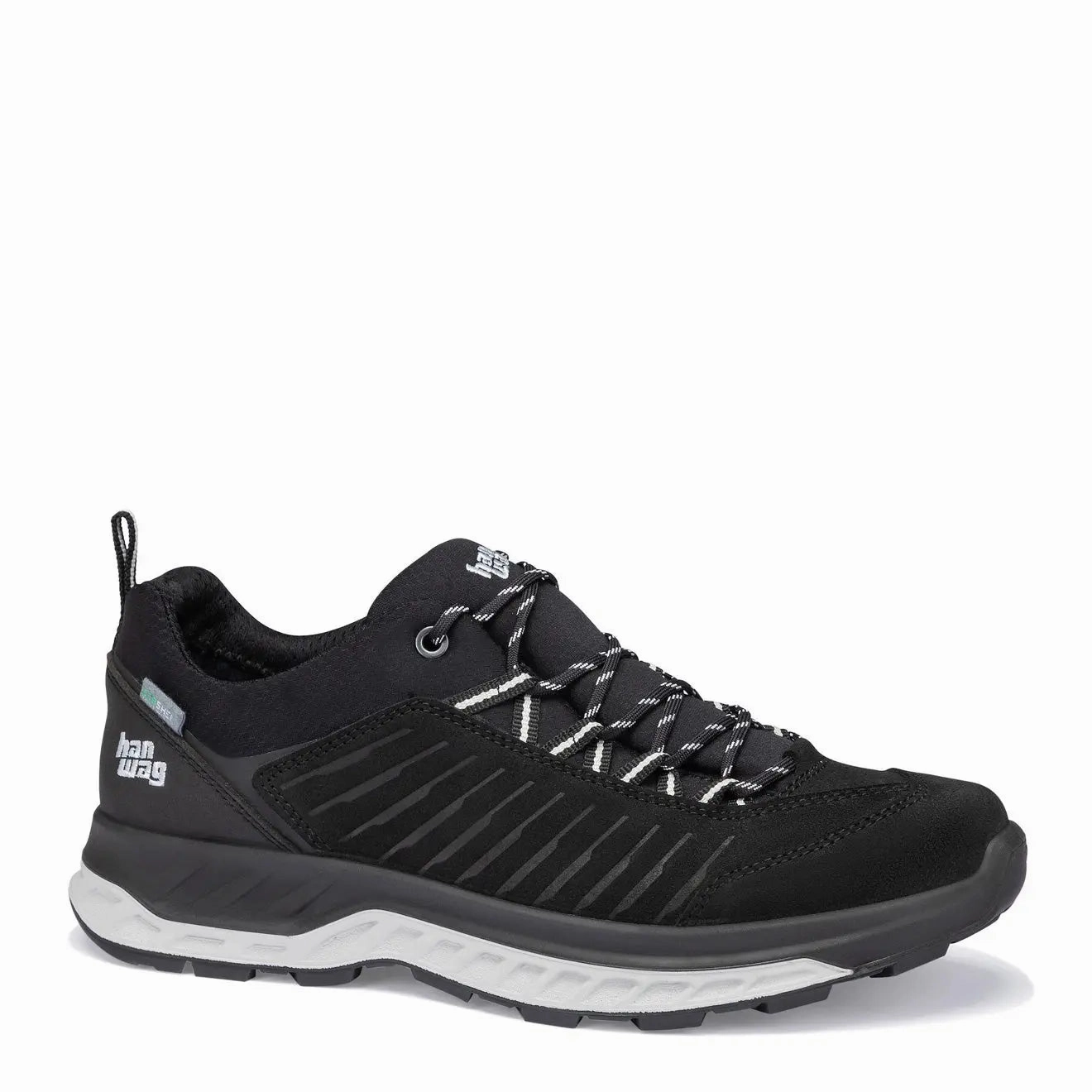 Hanwag Blueridge Low Es Boot Black / Light Grey Flat Feet Shoes Wide Fit