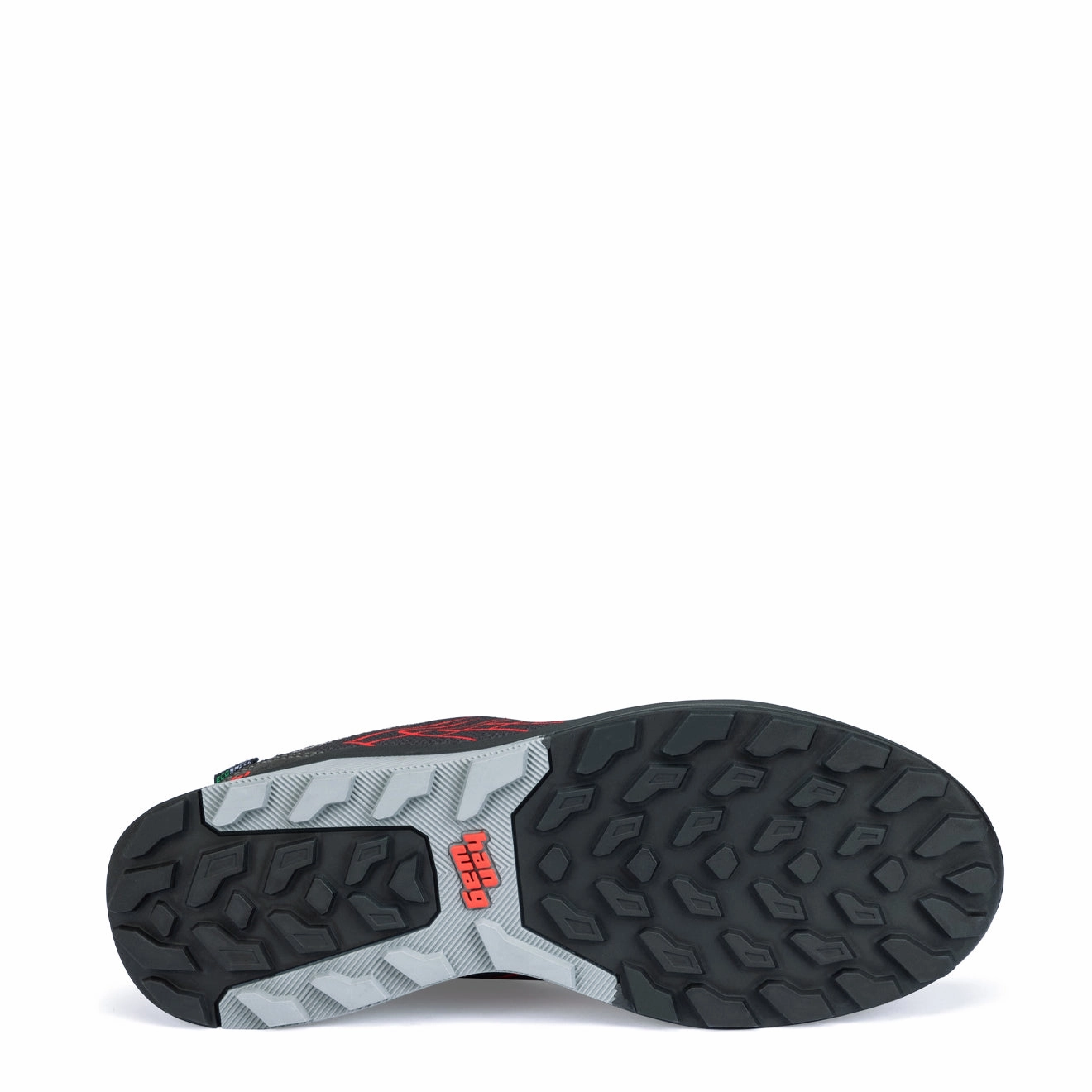 Timeless Lightweight Hanwag Coastline Low Shoe Asphalt / Red