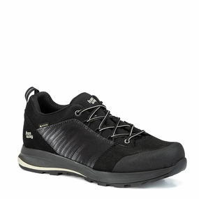 Shock Absorbing Hanwag Klarsby Low Bunion Gtx Black / Frost