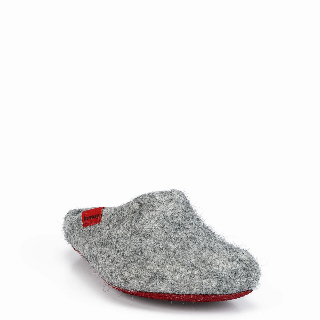 Supportive Shoes Grippy Soles Hanwag Loafer Comfort Light Grey