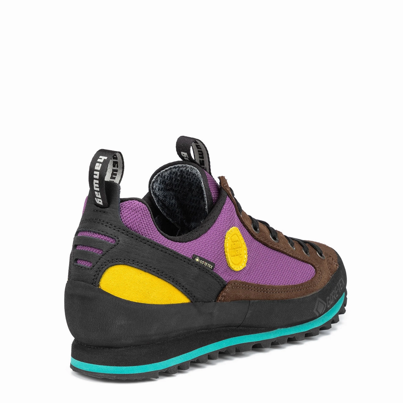 Unisex Supportive Shoes Hanwag Rotpunkt Low Gtx Brown / Violet