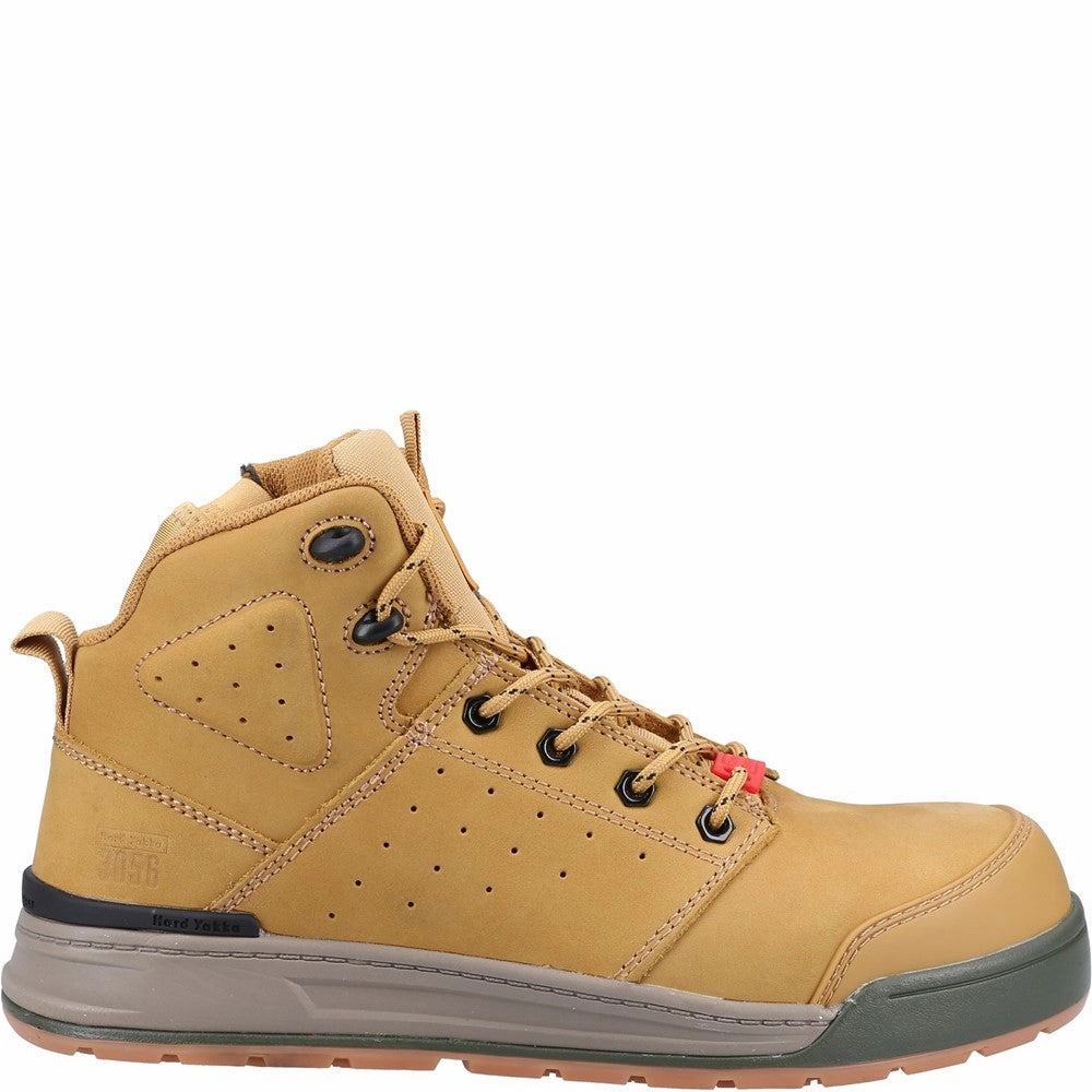 Hard Yakka 3056 Lace Zip Safety Boot Classic Footwear