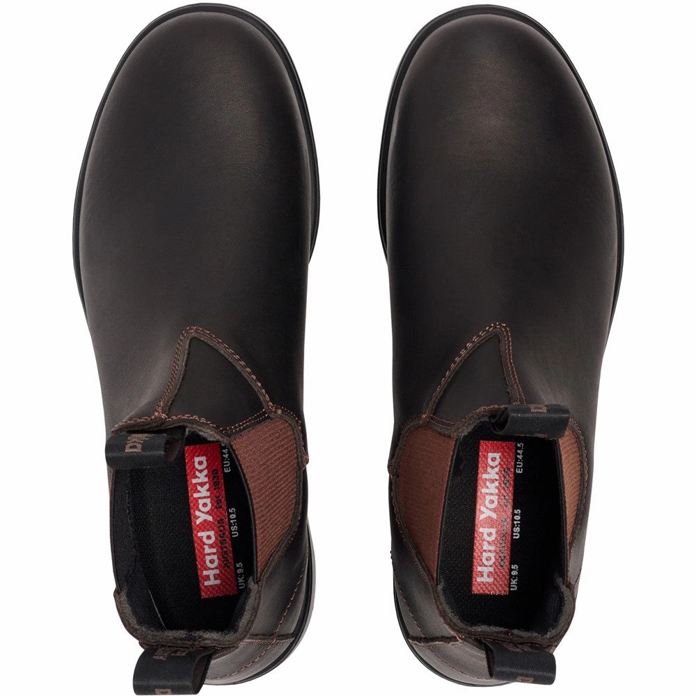 Hard Yakka Brunswick Waxy Boots Travel Footwear Premium Comfort