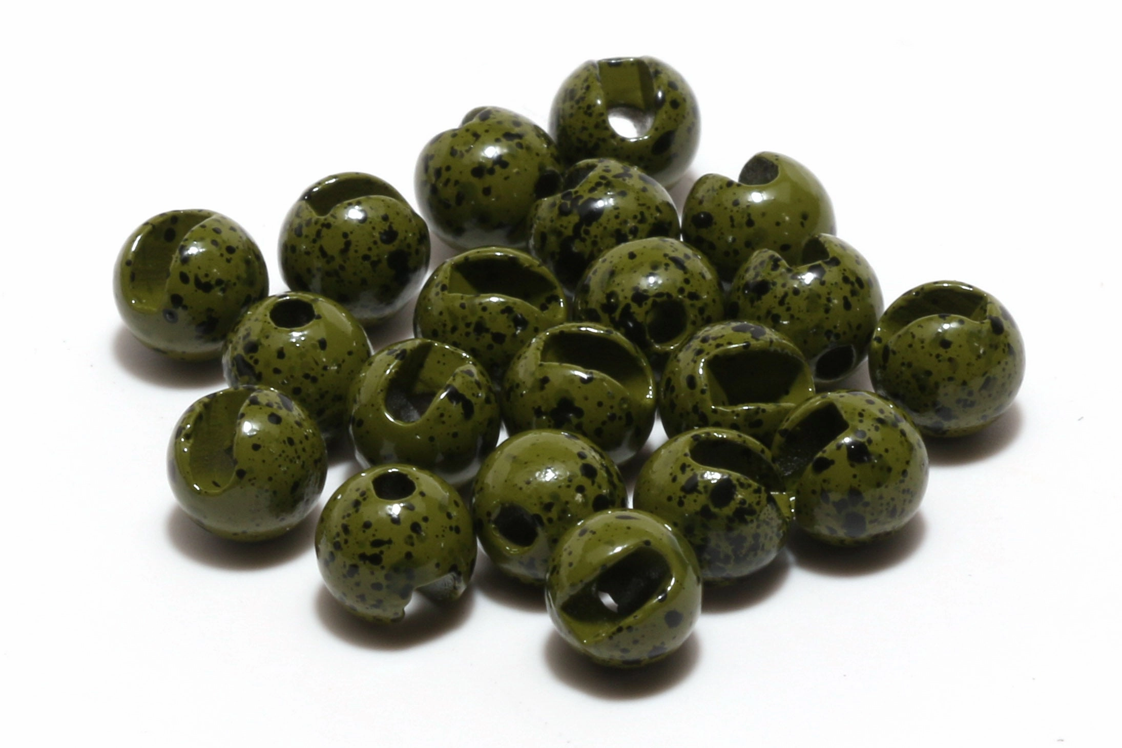 Hareline 7/32 5.5mm Slotted Tungsten Beads