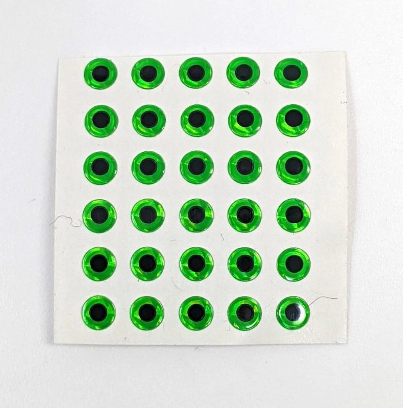 Hareline Adhesive Eyes