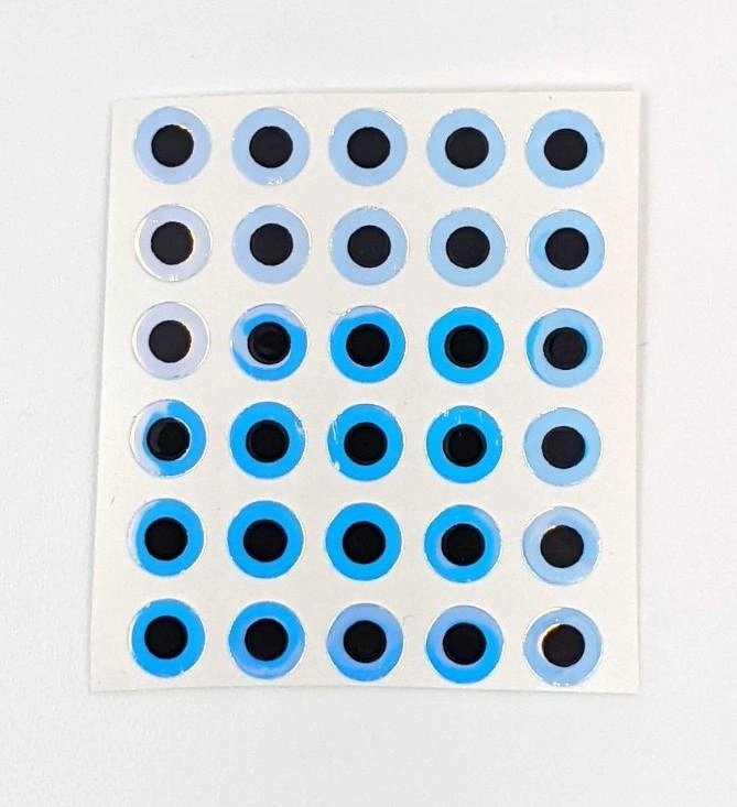 Hareline Adhesive Eyes