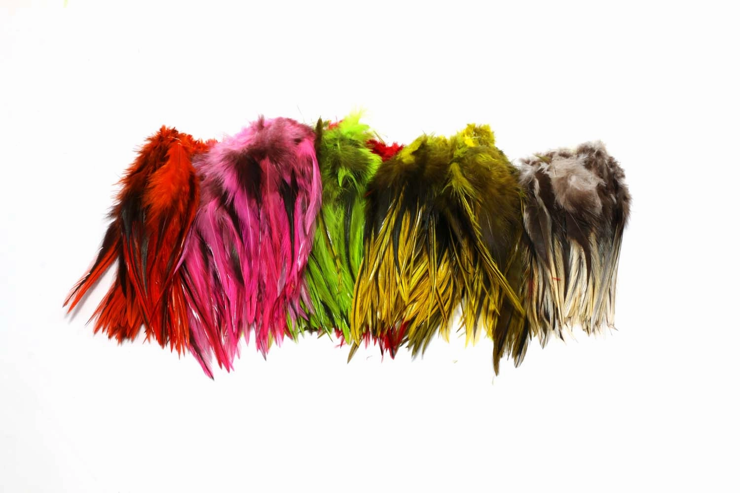 Hareline Badger Saddle Hackle 5-7"