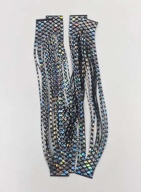 Hareline Barred Rainbow Shimmer Legs