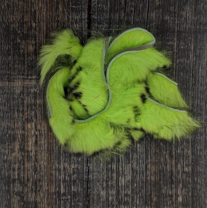 Hareline Black Barred Bunnybou Strips