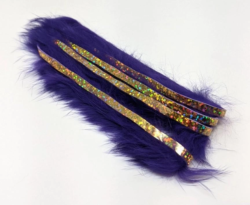 Hareline Bling Rabbit Strips