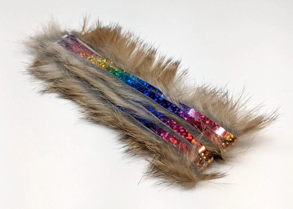 Hareline Bling Rabbit Strips