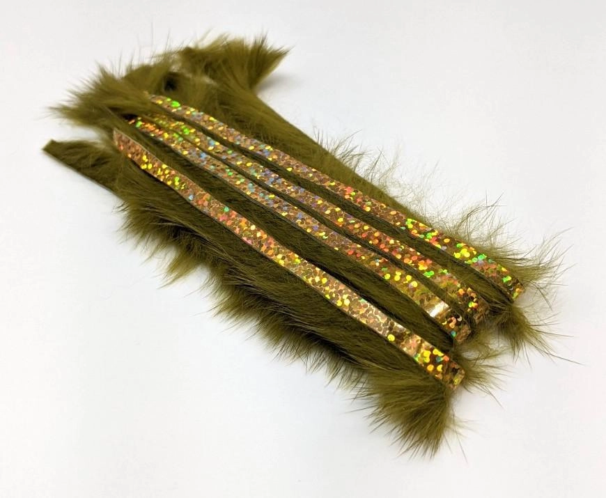 Hareline Bling Rabbit Strips