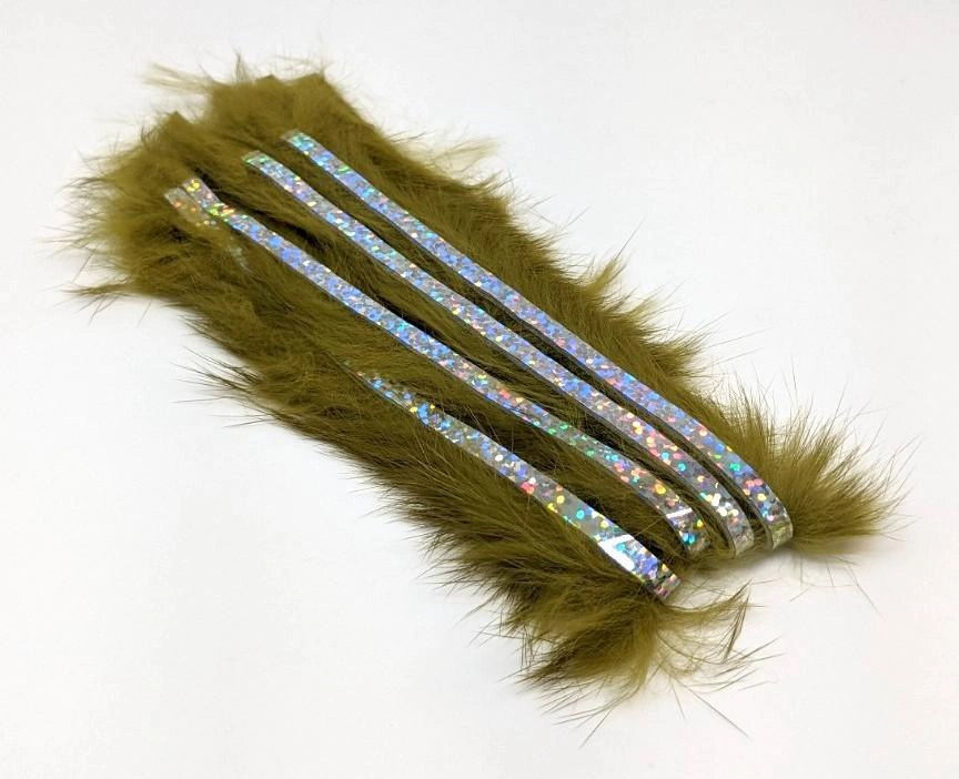 Hareline Bling Rabbit Strips