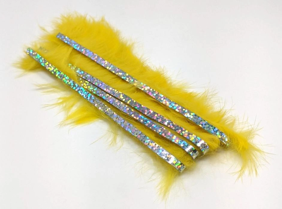 Hareline Bling Rabbit Strips