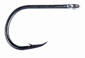 Hareline Core C1650 Tube Fly Single Black Nickel Hook