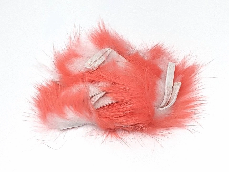Hareline Crosscut Two-Tone Rabbit Flesh Strip