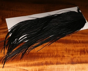 Hareline DOW Black Saddle #11