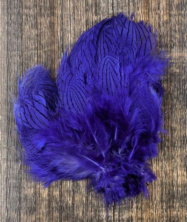 Hareline Dubbin Silver Pheasant Body Feathers