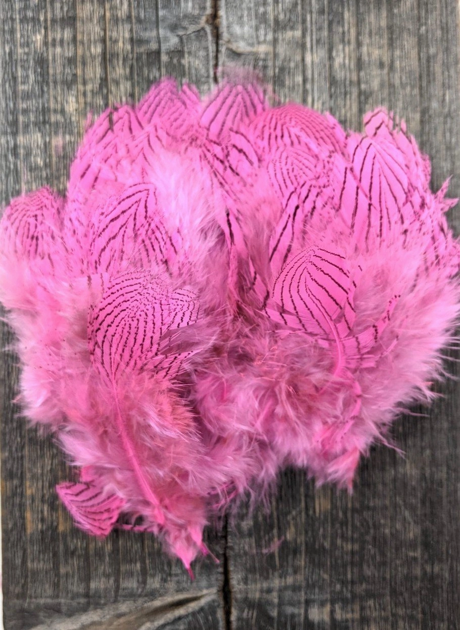 Hareline Dubbin Silver Pheasant Body Feathers