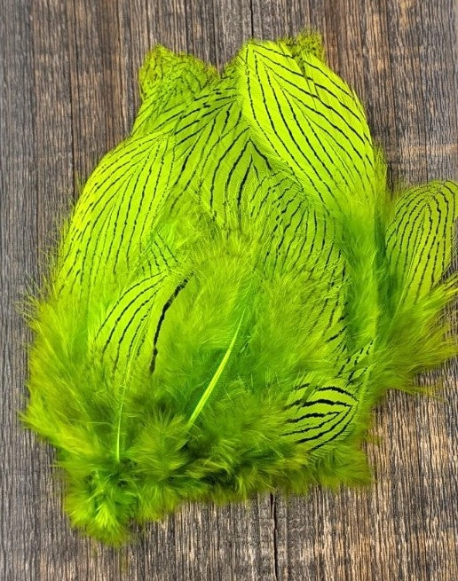 Hareline Dubbin Silver Pheasant Body Feathers
