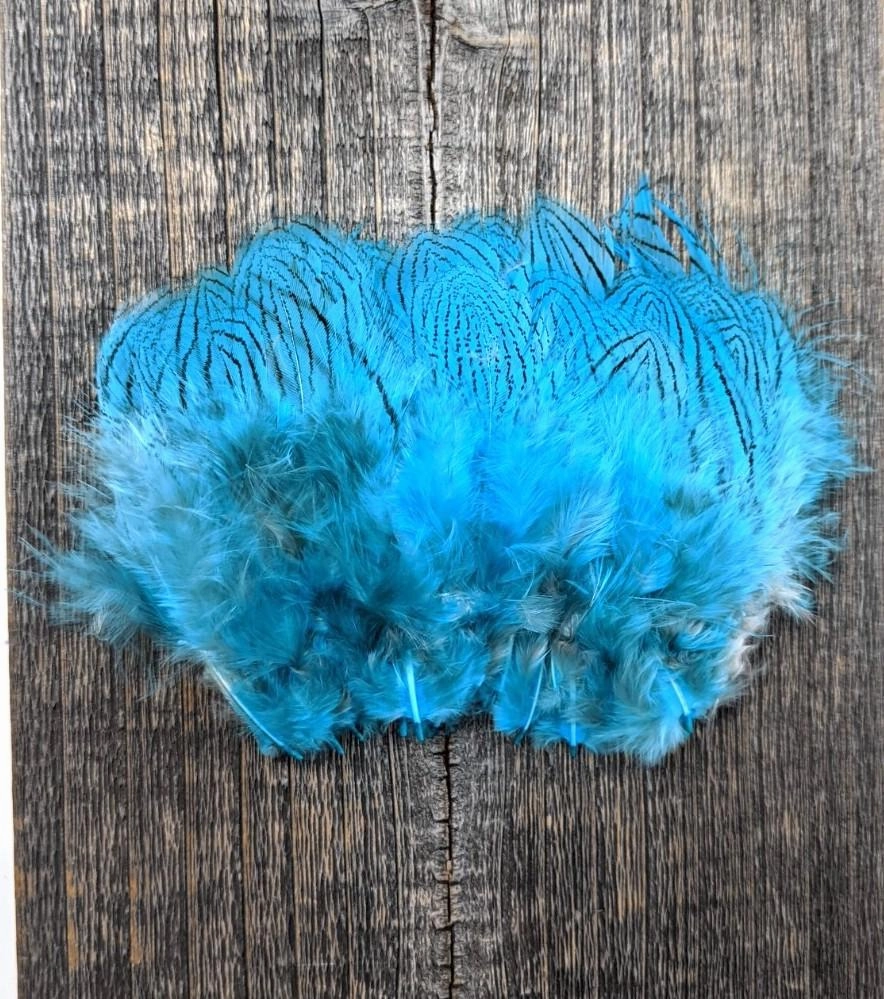 Hareline Dubbin Silver Pheasant Body Feathers