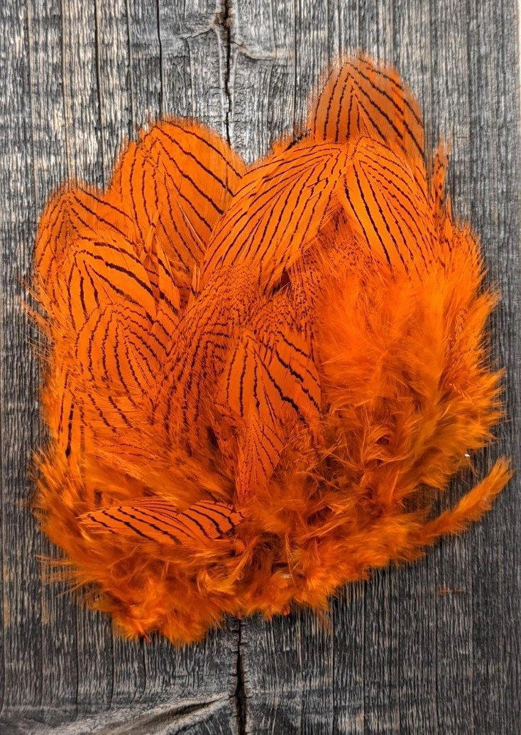 Hareline Dubbin Silver Pheasant Body Feathers