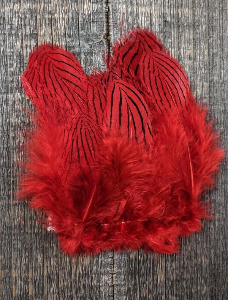 Hareline Dubbin Silver Pheasant Body Feathers
