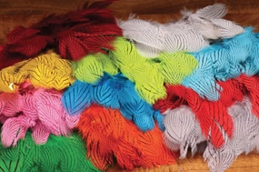 Hareline Dubbin Silver Pheasant Body Feathers