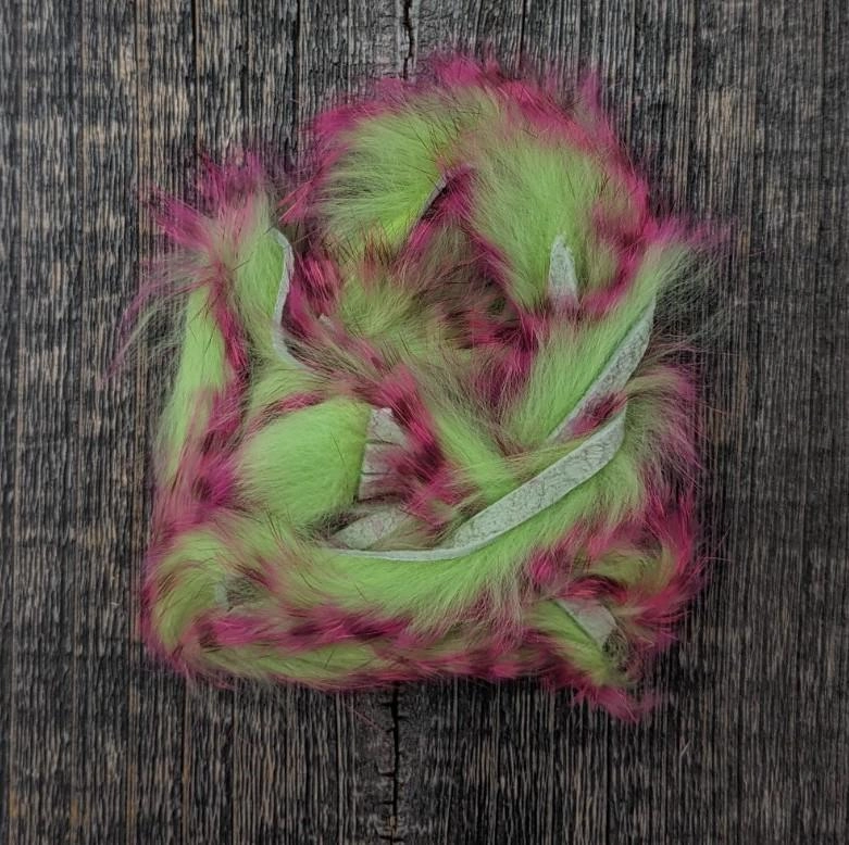 Hareline Dubbin Tiger Barred Rabbit Strips 1/8"