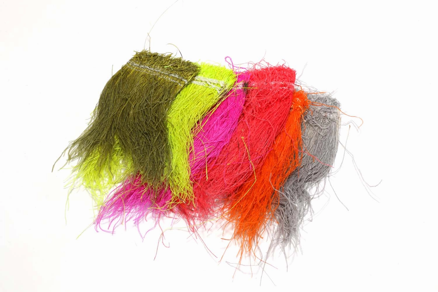 Hareline Dyed Over White Peacock Herl