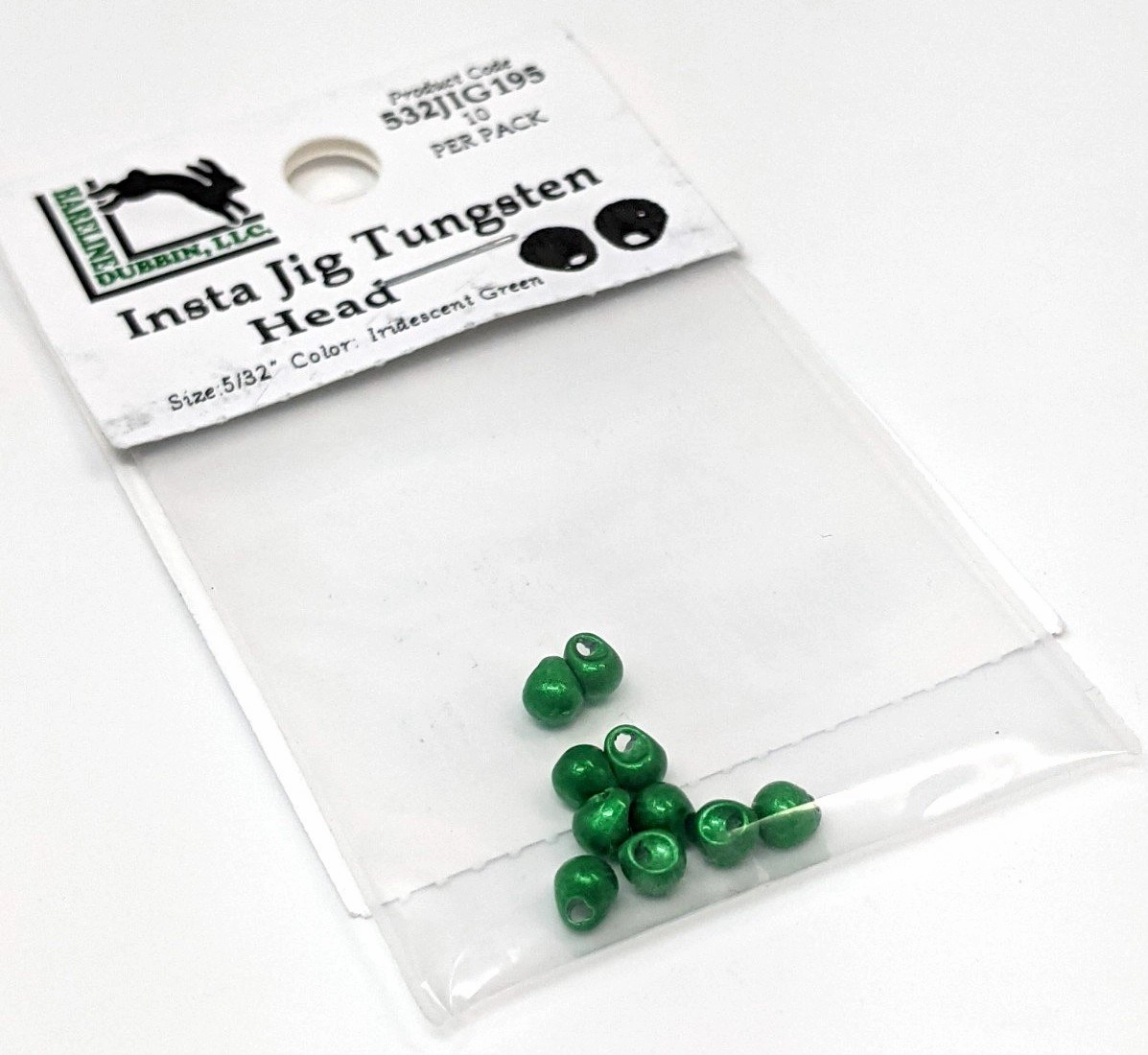 Hareline Insta Jig Tungsten Head 10 Pack
