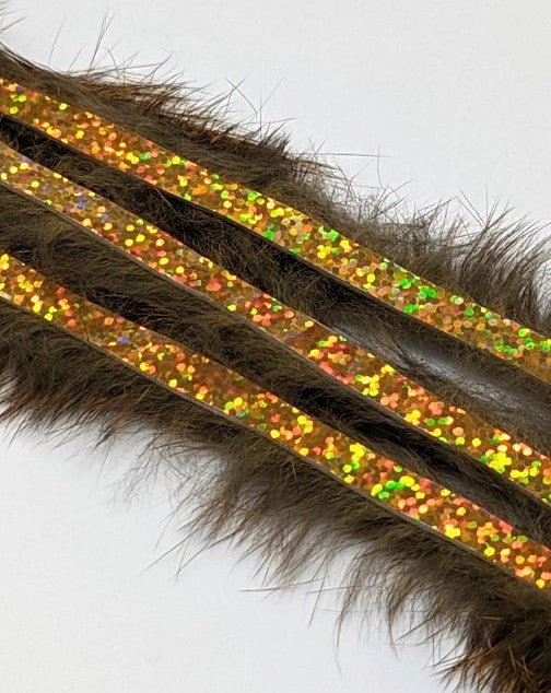 Hareline Magnum Bling Rabbit Strips